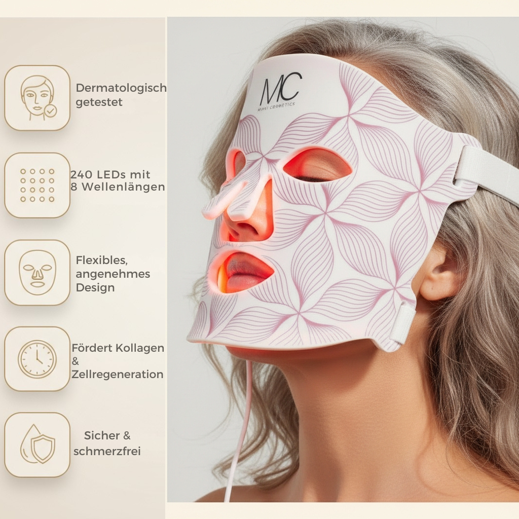 Miski Rotlicht Therapie Gesichtsmaske